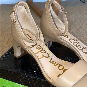 Sam Edelman | Shoes | Sam Edelman Holmes Nude Heel | Poshmark